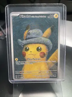 *Custom-made*High Quality,Pikachu Gray Hat"Display Card" - Image 2