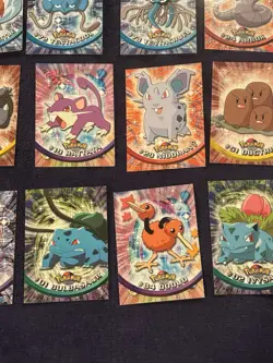 14 Topps vintage Pokemon Card bundle (bulbsaur, Ivysaur etc) vintage ! - Image 4