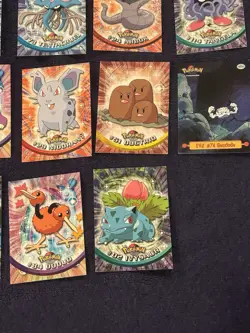 14 Topps vintage Pokemon Card bundle (bulbsaur, Ivysaur etc) vintage ! - Image 5