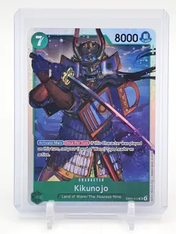 KIKUNOJO ONE PIECE CARD GAME EB04-012 SUPER RARE LAND OF WANO Q3855 - Image 1