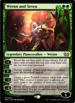 Wrenn and Seven – Commander: Duskmourn: House of Horror 207 DSC • M - Image 1