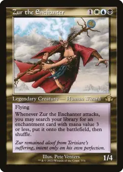 Zur the Enchanter RETRO - 374 - Rare - Dominaria Remastered DMR MTG - Image 1
