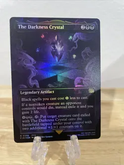 MTG The Darkness Crystal Borderless FOIL #0335 Final Fantasy Rare NM/M - Image 1