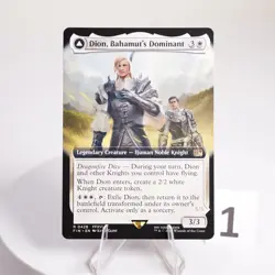 Dion Bahamut's Dominant Extended Art 428 Regular FIN MTG NM - Image 2