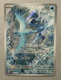 Pokemon TCG Articuno 161/159 Journey Together IR English 2025 - Image 1