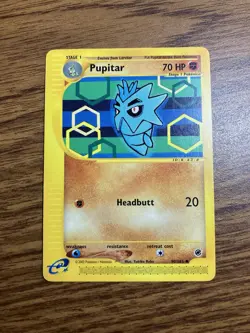 PUPITAR 90/165 VINTAGE UNCOMMON E-READER BASE SET POKEMON - Image 1