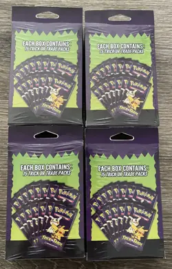 4 Pack Pokemon TCG Booster Trick or Trade - Image 2