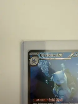 Pokemon Blastoise ex 200/165 S&V 151 Holo Special Illustration Rare - NM - Image 3