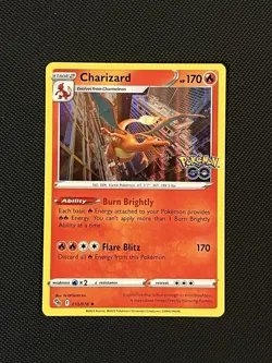 Pokemon TCG Pokemon Go 010/078 Charizard Holo Rare - NM - Image 1