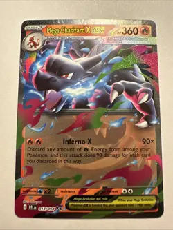 Pokemon Mega X Charizard EX Double Rare Holo English Me02 013/094 ENGLISH - Image 1