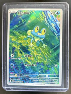 2026 Pokemon Mega Evolution Chaos Rising Froakie Illustration Rare #088/086 - Image 1