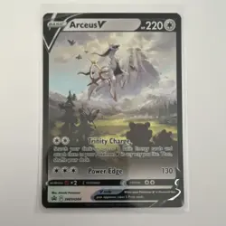 Pokemon Arceus V SWSH204 Sword & Shield Promo Holo Basic 220 HP English - Image 1
