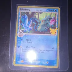 Mimikyu (Delta Species) - SWSH136 - SWSH: Sword & Shield Promo Cards Face Swirl - Image 5