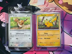 Sealed Pokemon Together Eevee And Pikachu Promos - Image 1