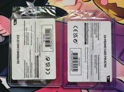 Sealed Pokemon Together Eevee And Pikachu Promos - Image 2