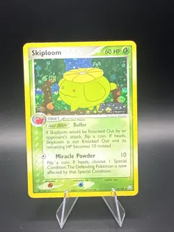 Heavy Played 2004 Pokemon EX Team Rocket Returns Skiploom 49/109 Reverse Holo - Image 1