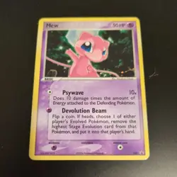 Pokemon TCG Mew DP Black Star Promos 040 Holo - Image 1