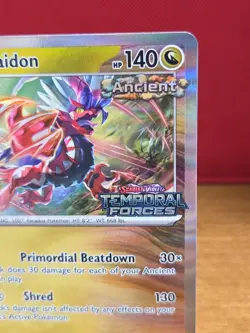 Koraidon (Prerelease) [Staff] 091 Holo Promo Scarlet & Violet Promo Pokemon NM/M - Image 3