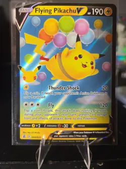 Flying Pikachu V 006/025 Celebrations 25th Anniversary Pokemon Mint/NM - Image 1