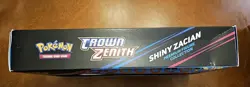 Pokemon TCG: Crown Zenith Shiny Zacian Premium Figure Collection Box - SEALED - Image 2