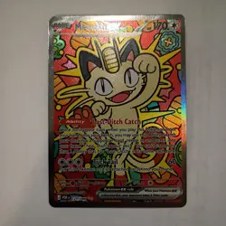 Pokemon Meowth EX SIR - Basic - 170 HP - 121/088 - Perfect Order - Image 1