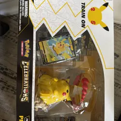 Pokemon TCG Celebrations Premium Figure Collection Pikachu VMAX Box 820650809408 - Image 1