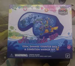 Pokemon World Championships 2024 Hawaii Honolulu Dice Set Diver Pikachu - Image 1