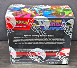 Pokemon Mega Evolution Phantasmal Flames Booster Box - Sealed - Image 2
