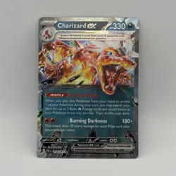 Charizard ex 2024 Pokemon 054/091 SV03 Paldean Fates Holo EN - Image 1