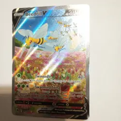 Beedrill V 161/189 Astral Radiance Ultra Rare Full Art Holo 210 HP "N/M" - Image 2