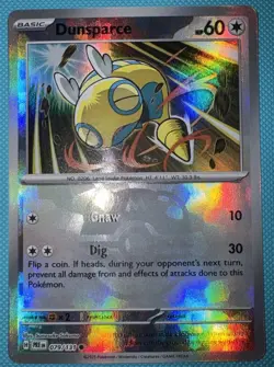 Pokemon Dunsparce (Master Ball Pattern) 079/131 SV: Prismatic Evolutions NM - Image 2