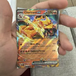 Charizard ex 006/165 Sv: Scarlet & Violet 151 Full Art Holo Double Rare ENG - Image 1