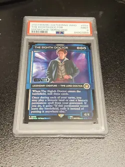 Magic MTG - The Eighth Doctor PSA 9 Who #559 Serial 227/500 - Image 1