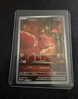 Pokemon Vulpix 138/132 Me01 Mega Evolution Holo Illustration Rare 2025 - Image 1