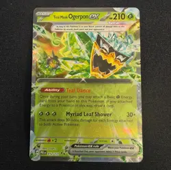 Pokemon Teal Mask Ogerpon EX Double Rare Holo 012/131 210 HP - Image 1