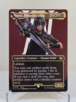 MTG Noctis, Prince of Lucis (Borderless) Regular Final Fantasy - Image 1