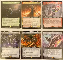 MTG Final Fantasy FIC Extended Art - Sphere Grid, Sephiroth, Yuffie + Bundle - Image 1