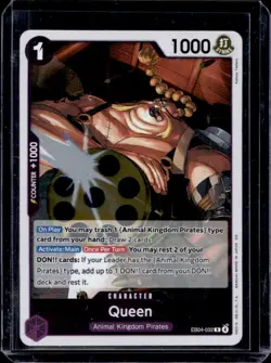 2026 One Piece The Azure Sea's Seven Queen Foil Rare #EB04-032 - Image 1