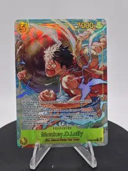 Monkey D. Luffy (Alt Art) OP15-119 SEC Adventure on KAMI's Island ENGLISH OP15 - Image 1