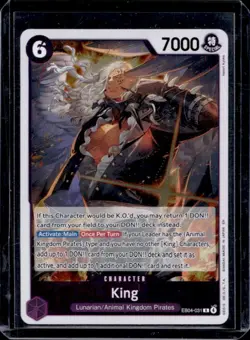 2026 One Piece The Azure Sea's Seven King Rare Foil #EB04-031 - Image 1