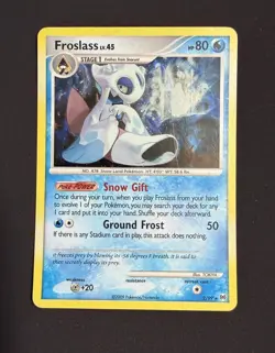 Pokemon TCG Froslass Holo Rare Card 3/146 Legends Awakened NM - Image 1