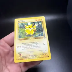 Pikachu 60/64 Red Cheeks Jungle Set WOTC 1999 Pokemon TCG Card NM -j - Image 5