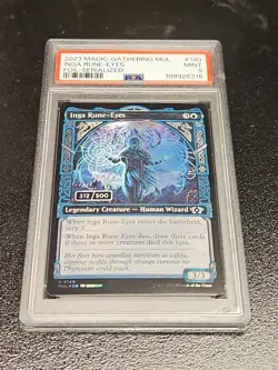 Magic MTG - Inga Rune-Eyes MUL #140 Serial 312/500 PSA 9 Multiverse Legends - Image 1