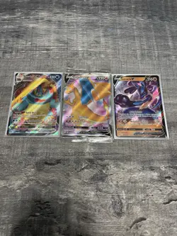 Charizard V - Sword & Shield SEALED Promo Card (SWSD) + Drednaw VMax & Lucario V - Image 1