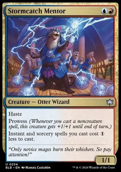 Stormcatch Mentor - Non-Foil - Bloomburrow - 234 | MTG Card - Image 3
