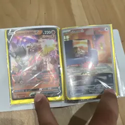 Pokemon TCG Pokemon GO 18 Card Foil Lot English V/VMAX/EX Pikachu Dragonite - Image 5