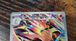 Pokemon TCG Ethans Typhlosion IR 190/182 Destined Rivals Full Art Holo Card NM - Image 3