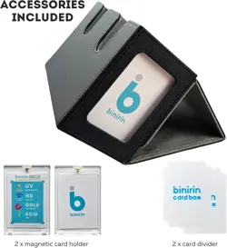 MTG Deck Box with 2 Commander Deck Display Windows For 280+ Single-Sleeved Cards - Image 3