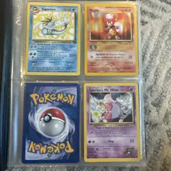 Vintage Pokemon Card Collection Lot/Binder - USED (BASE,Promo,Neo,rocket) - Image 1