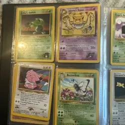 Vintage Pokemon Card Collection Lot/Binder - USED (BASE,Promo,Neo,rocket) - Image 4